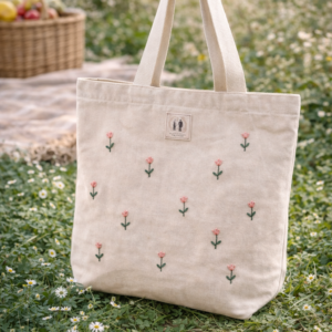 daisy tote bag