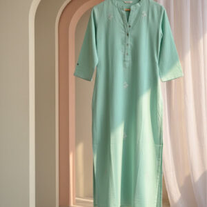 Mint Grace Handcrafted Kurti